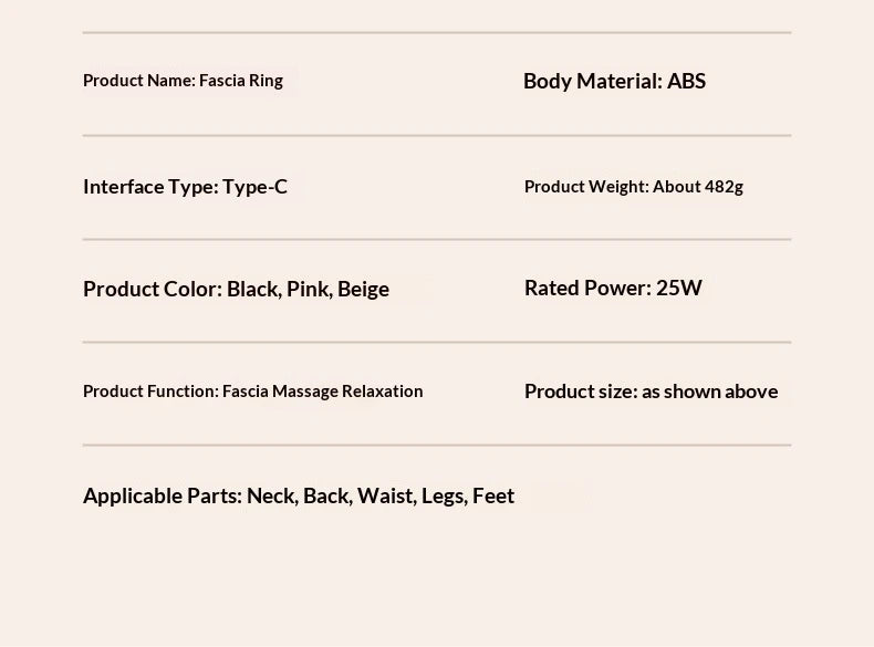 VELYVA Heat + Vibration Massage Ring
