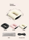 VELYVA Heat + Vibration Massage Ring
