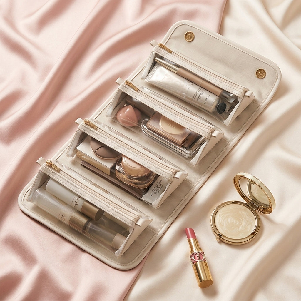 Noryelo Folding Travel Beauty Case