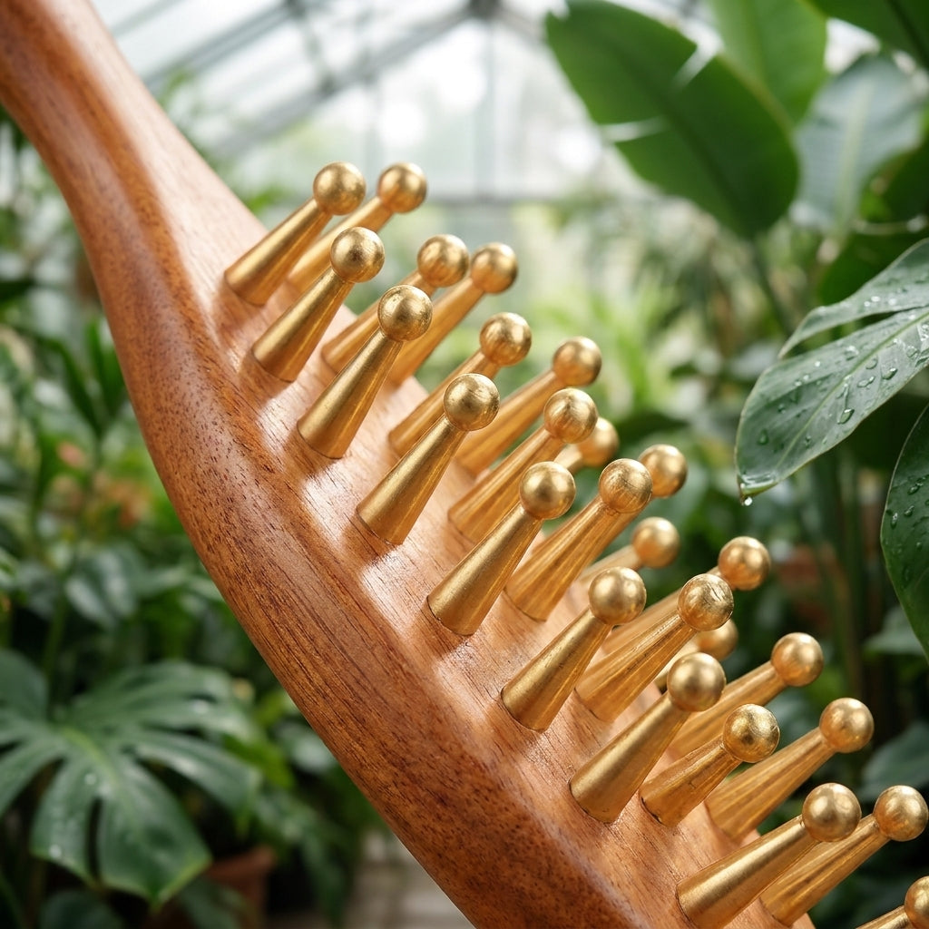 Sandalwood Wide-Tooth Comb
